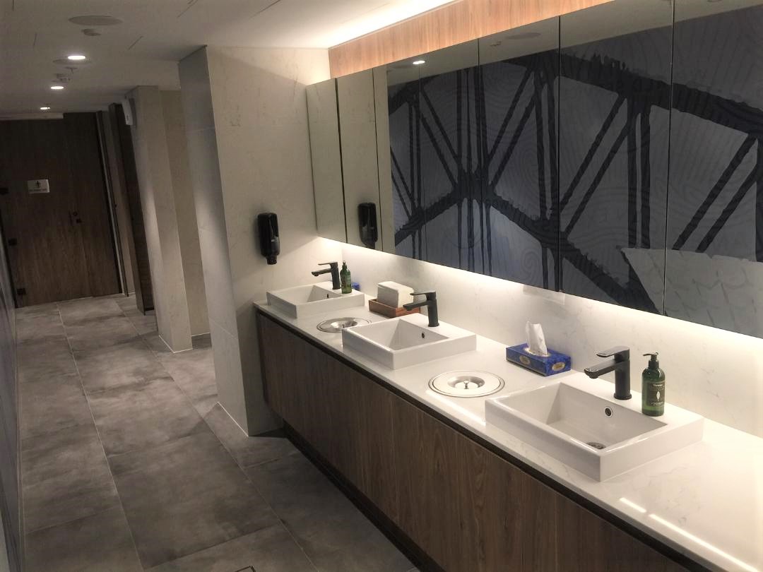 Bathroom, American Express Lounge, Sydney T1