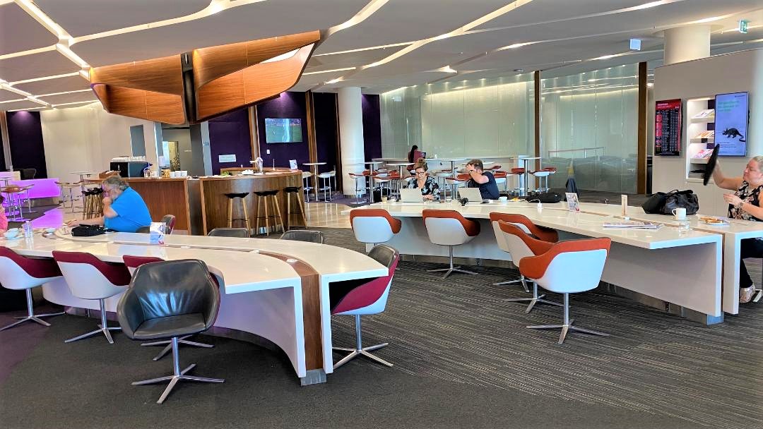 Communal Tables, Virgin Australia Lounge - Perth Airport