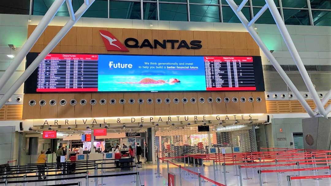 Departure Gates, Sydney Terminal 3