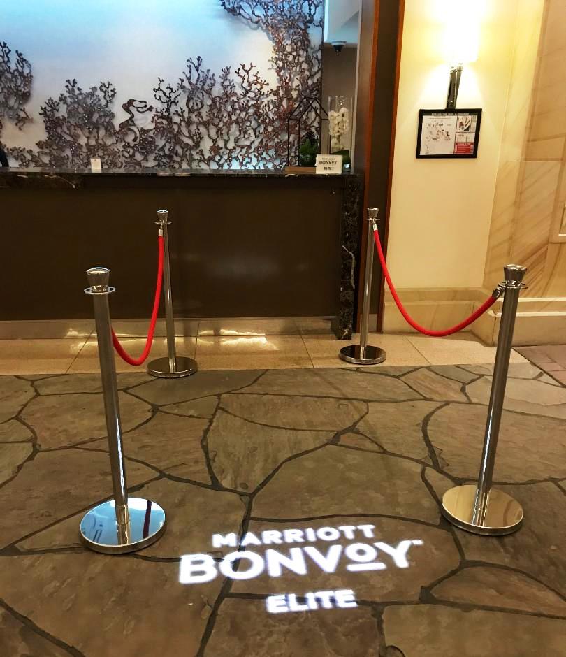 Marriott Bonvy Elite Check in Queue