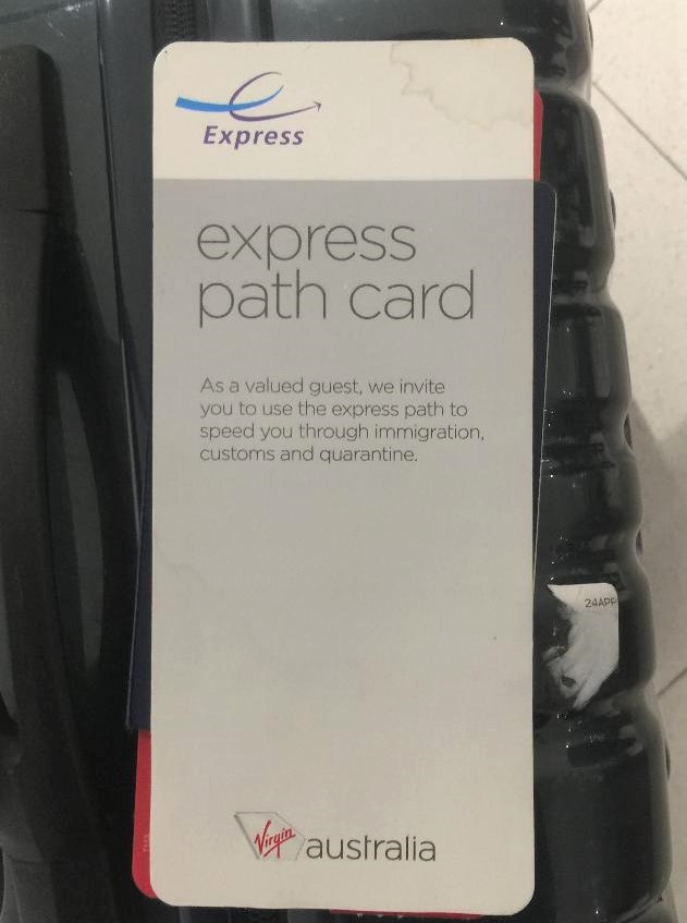 Express Path Card, Sydney Airport