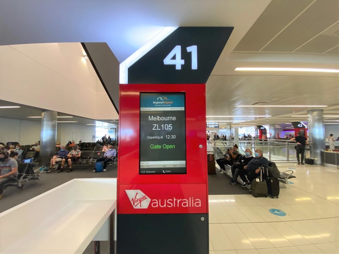 Gate 41, Terminal 2 - Sydney Airport