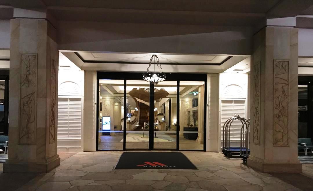 Surfers Paradise Marriott, Front Door