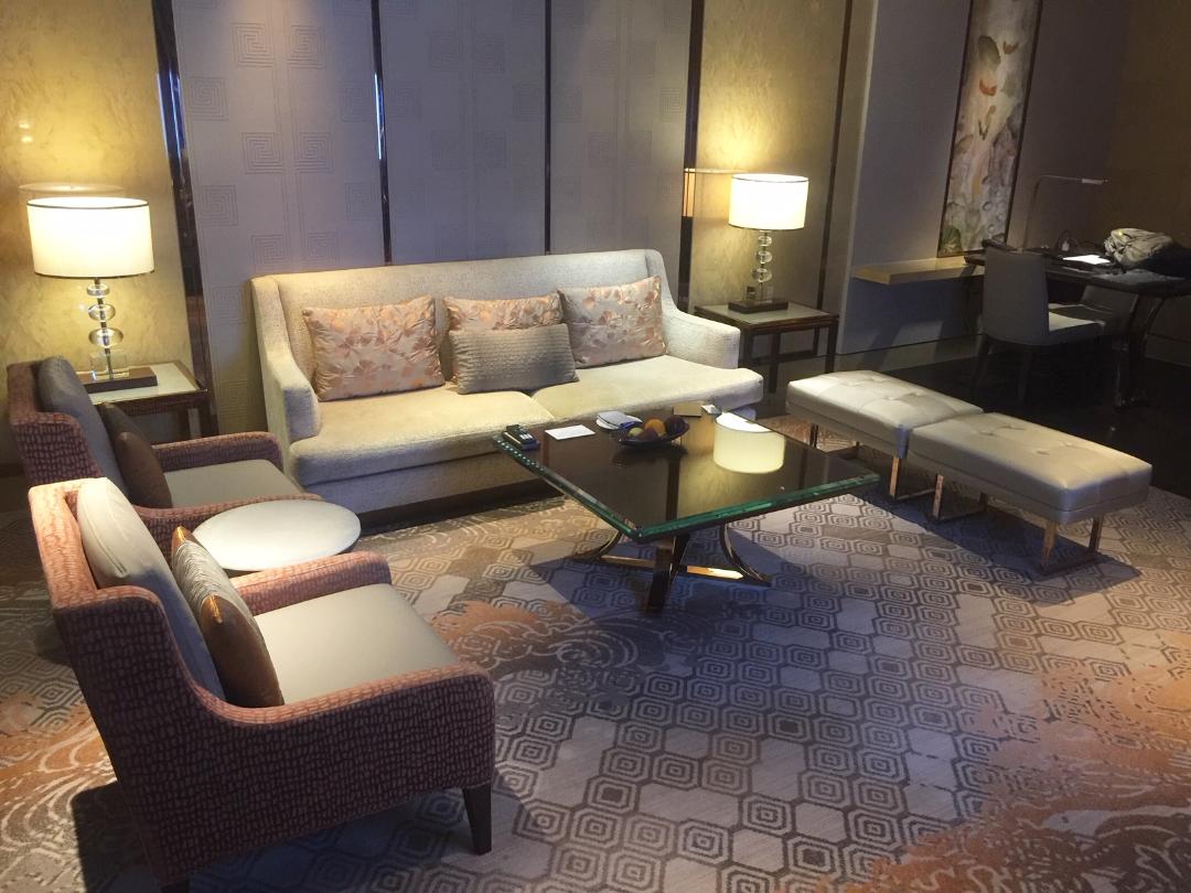 JW Marriott Macau, Executive Suite Sitting Area