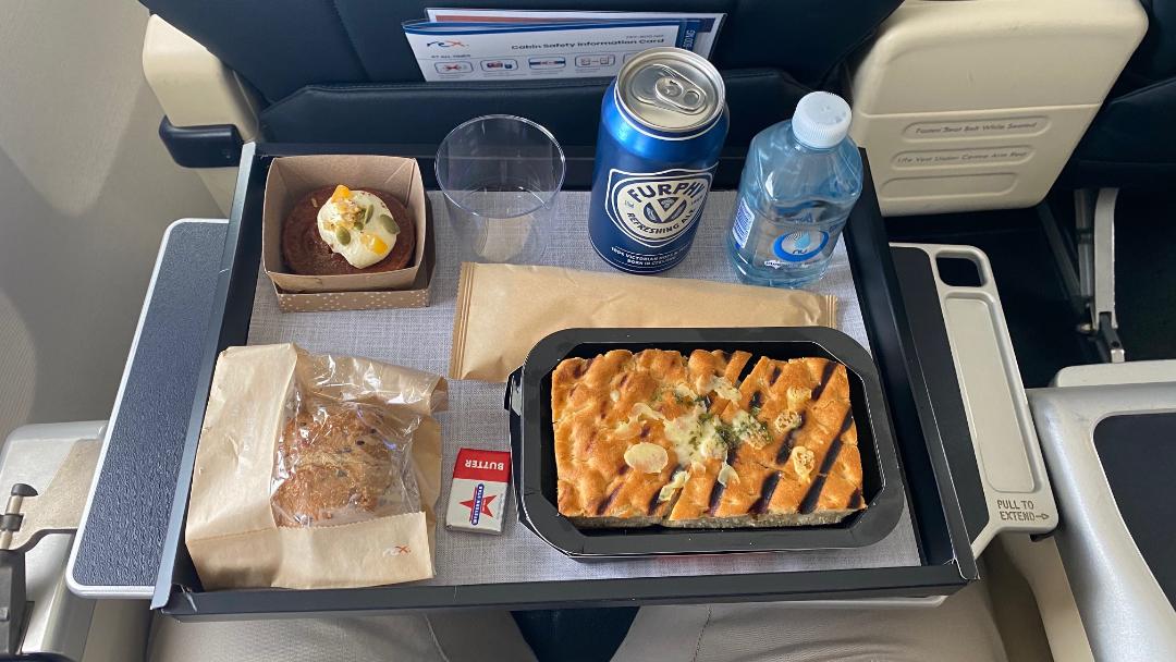 Rex Business Class Meal