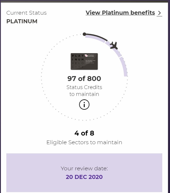 My Velocity status tracker