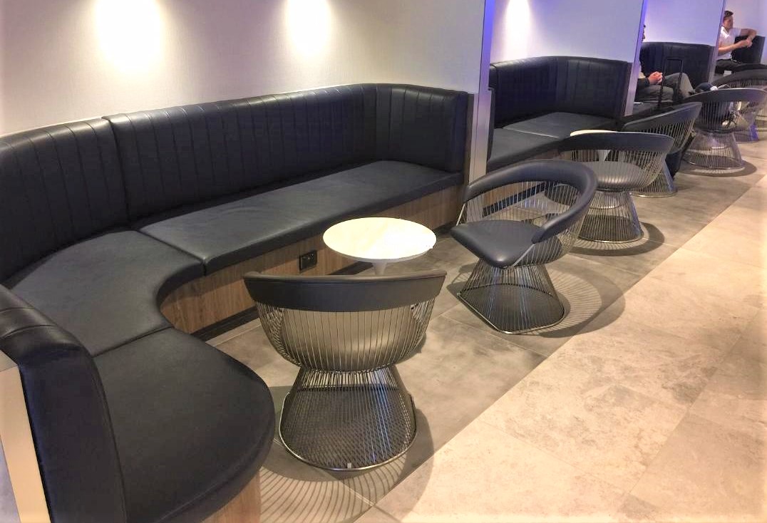 Bench Style Seating, American Express Lounge, Sydney T1