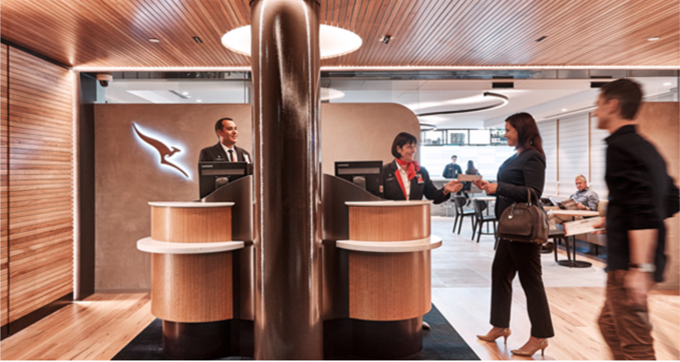 Qantas Internataional Business Lounge