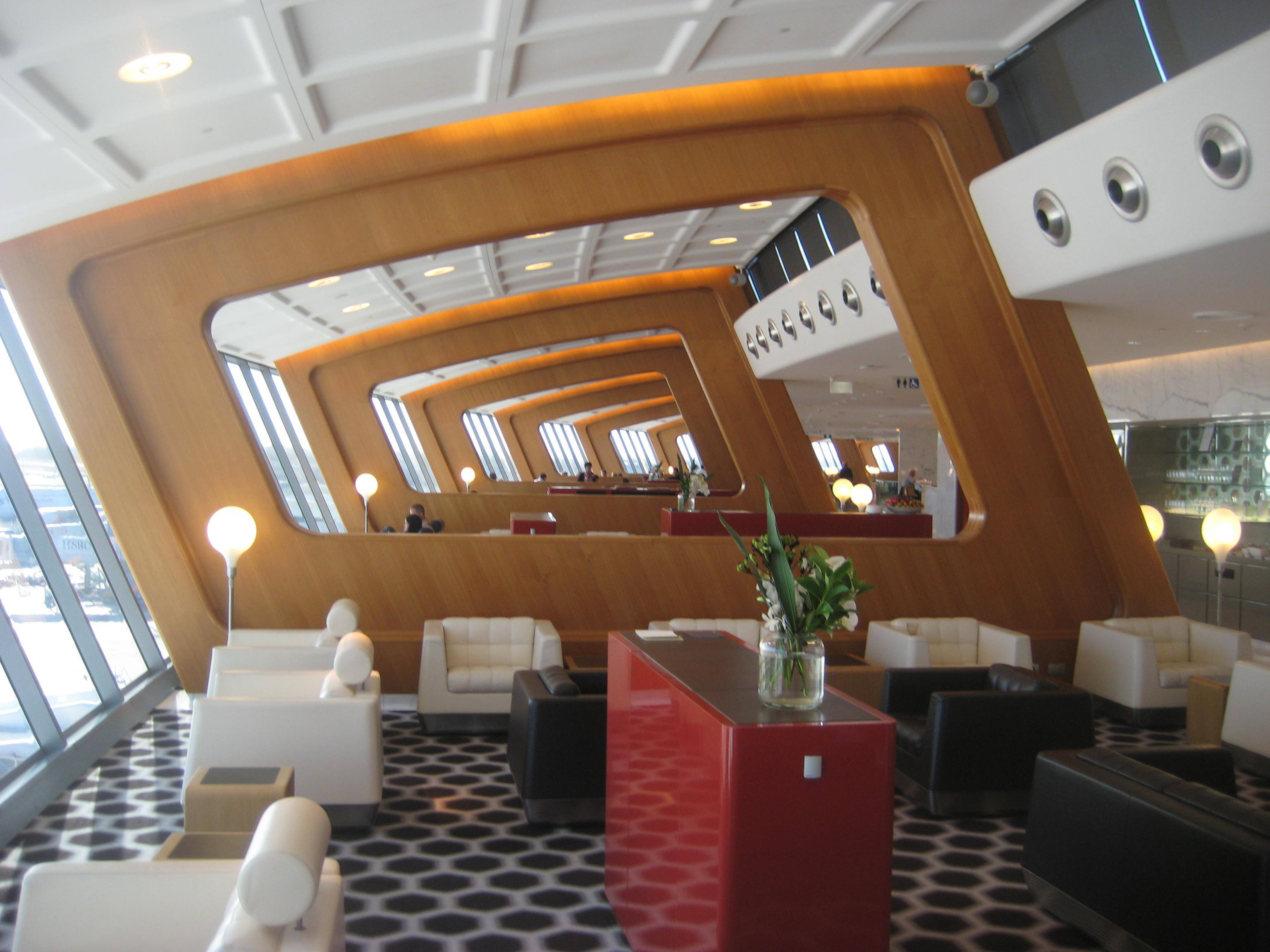 Qantas First Lounge at T1, Sydney Airport