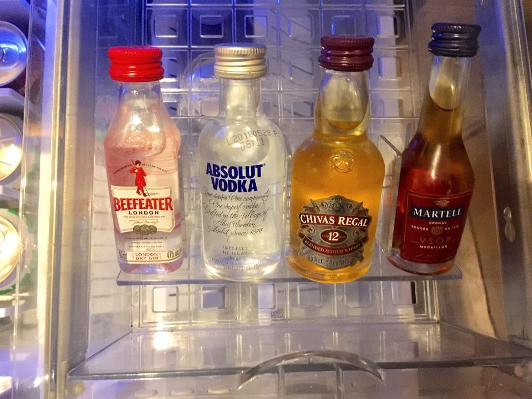 JW Marriott Macau, Executive Suite Mini-bar