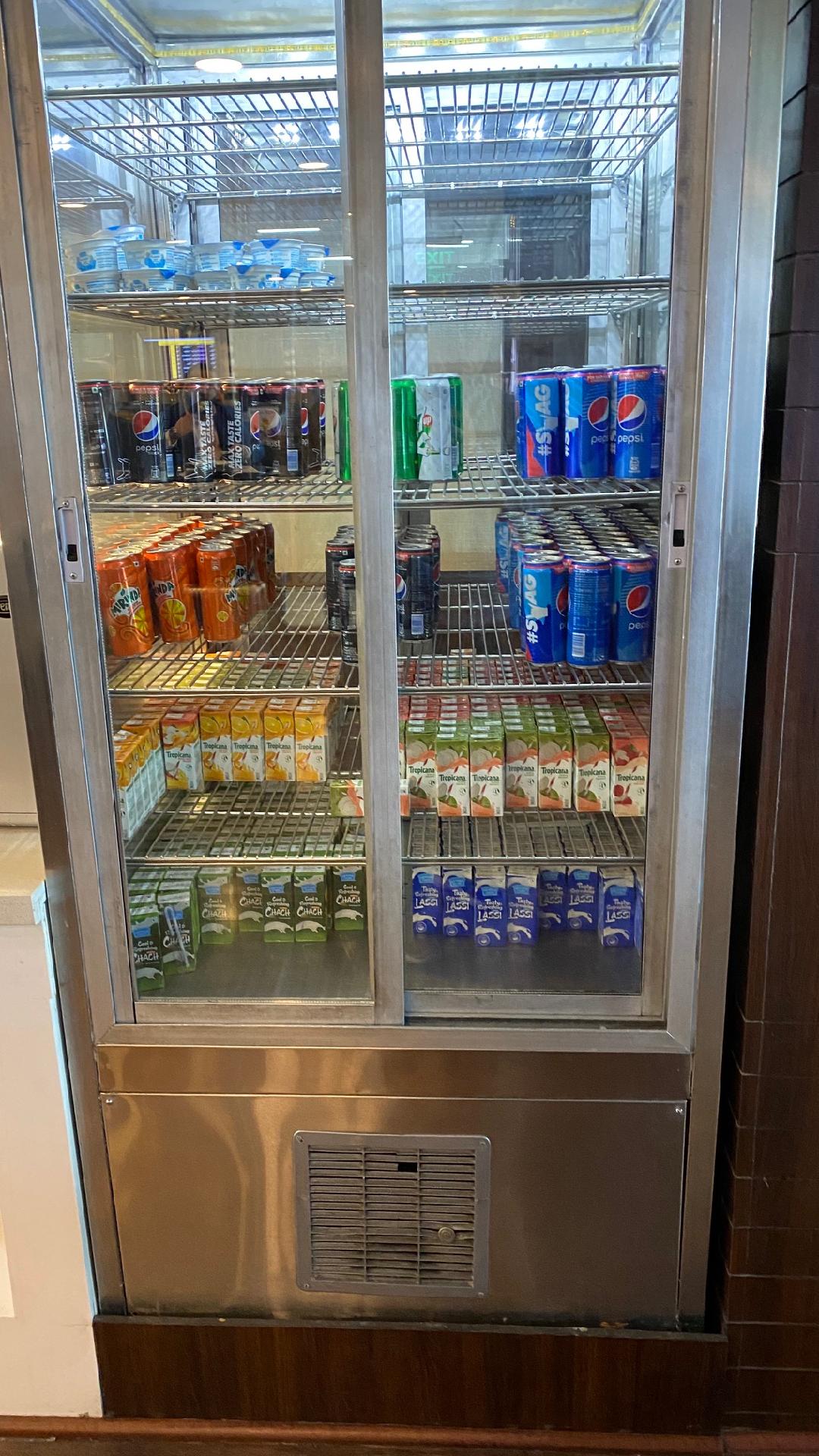 Refrigerator, Air Vistara Lounge Delhi Airport