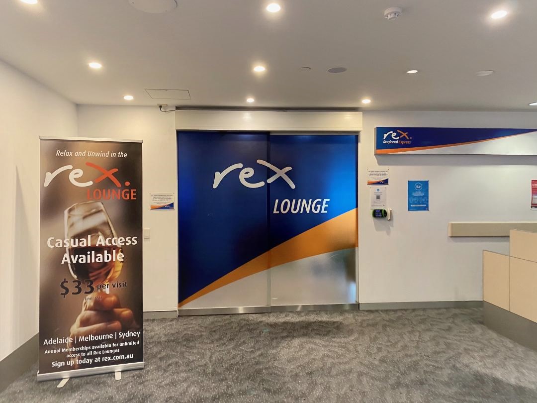 Rex lounge, Sydney Airport