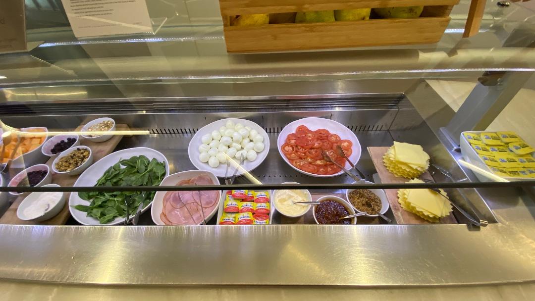 Salad Bar, Virgin Australia Lounge - Perth Airport