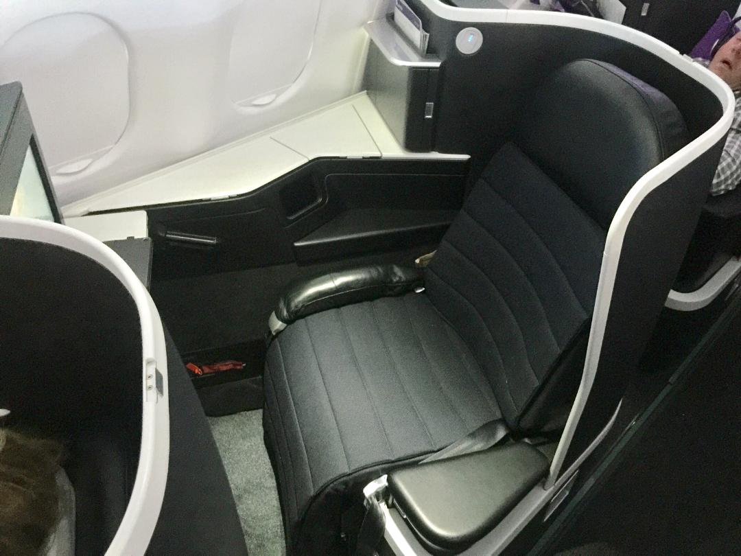 Virgin Australia A-330 Business Class Seat