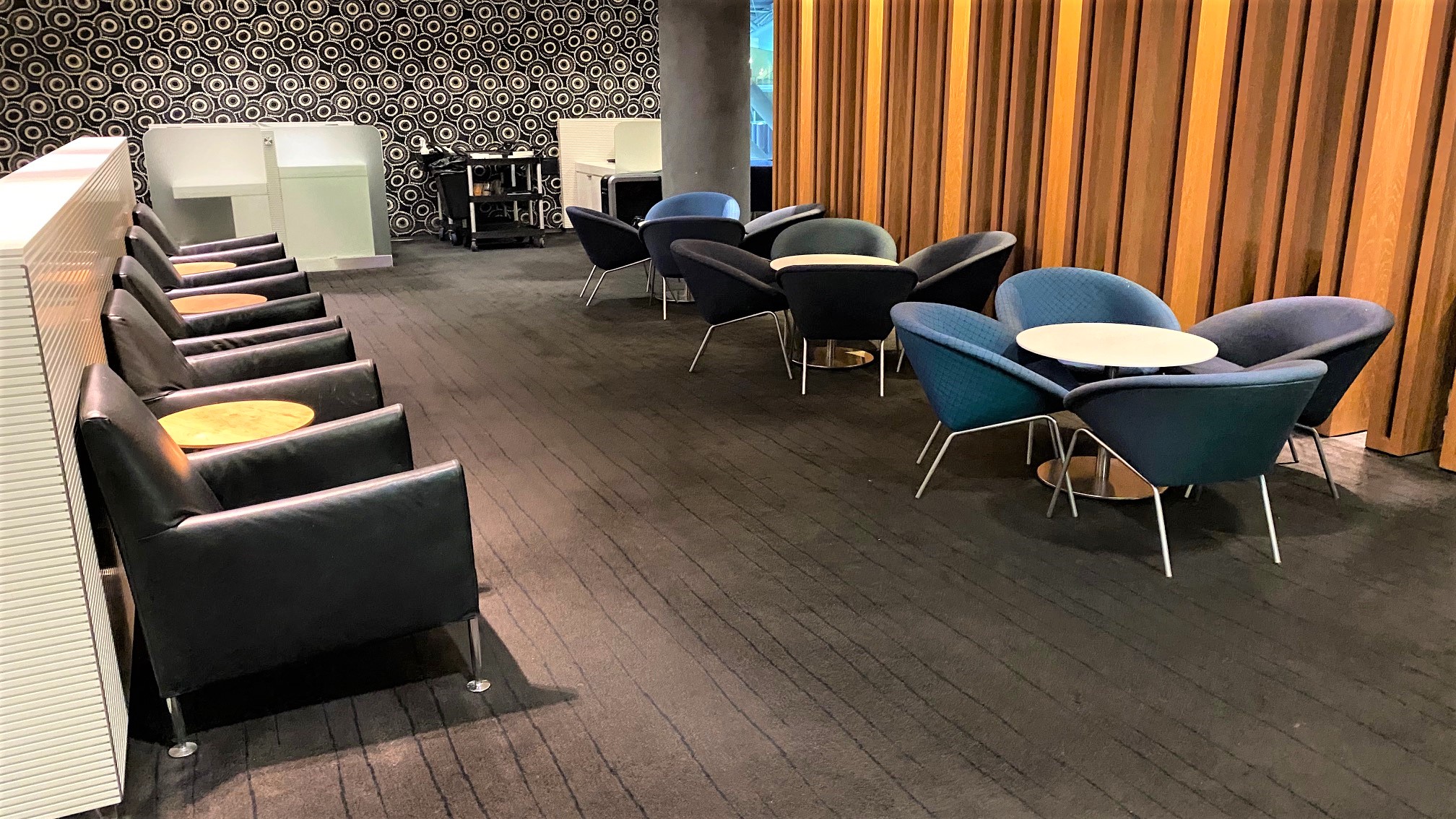 Seating, Qantas Domestic Business Lounge - Sydney Airport