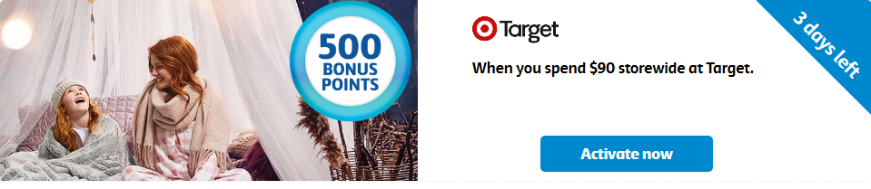 Target bonus flybuys points offer