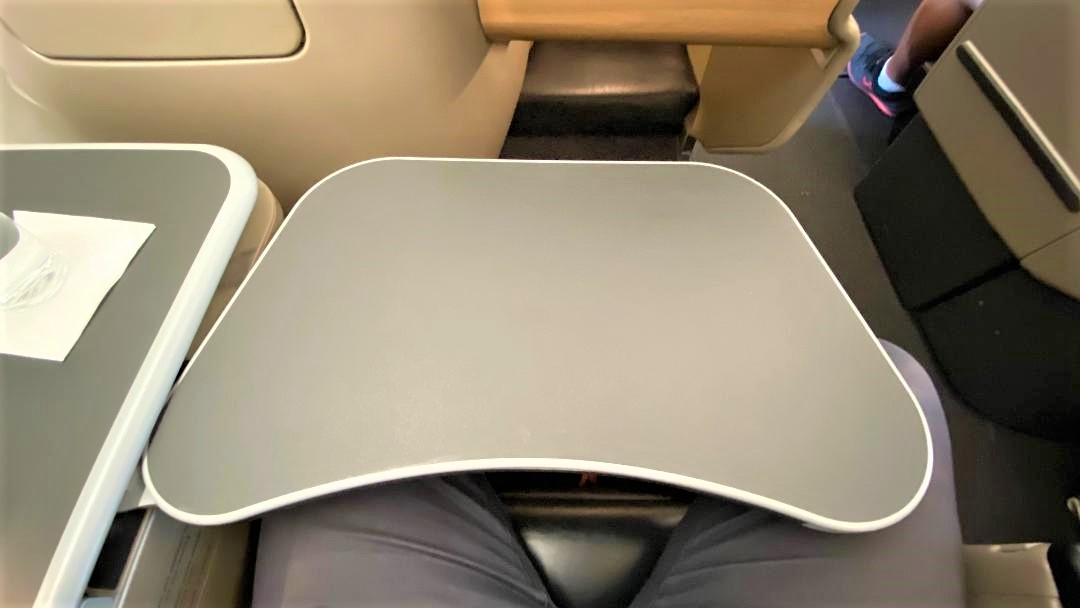 Qantas A-330 Business Class Tray Table