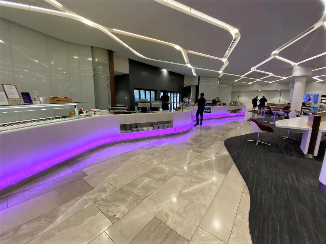 Virgin Australia Lounge at Brisbane Airport