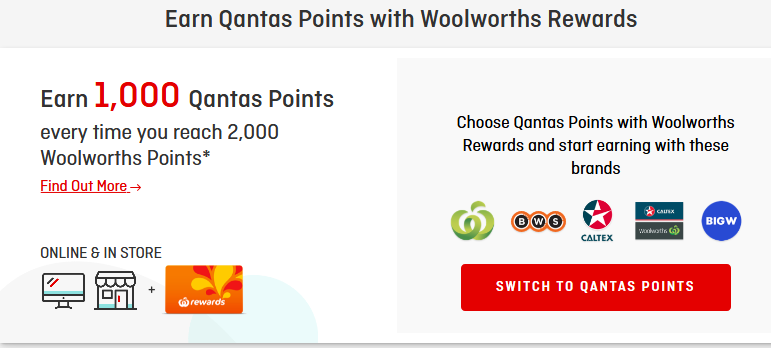 Earn Qantas points with these partners