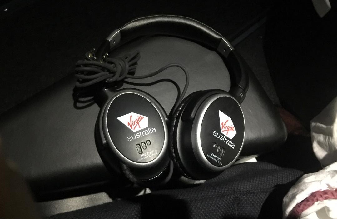 Virgin Australia Business Class Headphones