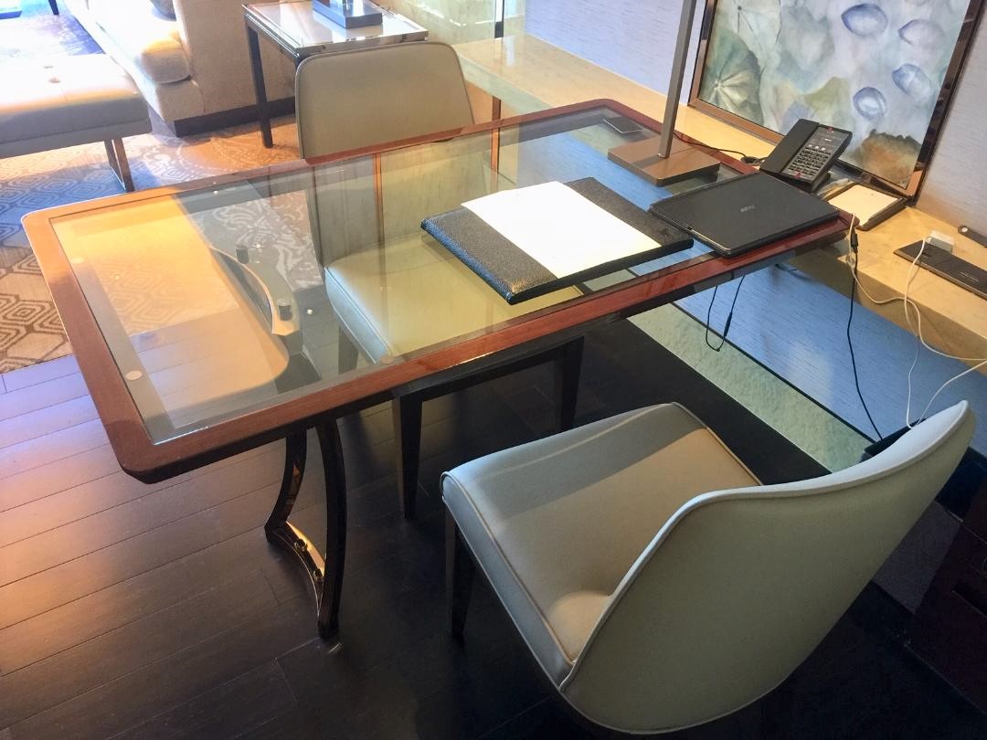 JW Marriott Macau, Executive Suite work desk